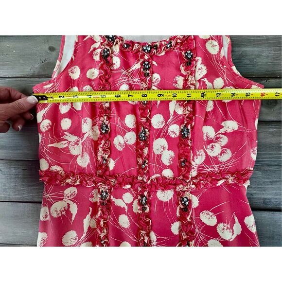 Boden Limited Edition Silk Bling Beaded 2025 Sparkly Sleeveless Lined Dress Size - Picture 12 of 14